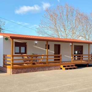 Maison modulaire T2 84 m² – 2 chambres, 1 salle de bain – Style traditionnel et chaleureux