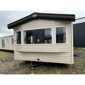Mobil-home ABI Oakley – 3 chambres – Séjour panoramique – Double vitrage – Isolation 4 saisons – Chauffage gaz – Occasion 2014 – 12 m x 3,70 m