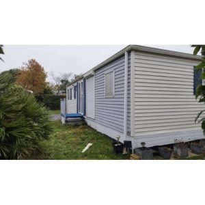 Mobil-home Louisiane Manado – 2 chambres – 10,7 x 4 m – Double vitrage – Isolation 4 saisons – Occasion 2007