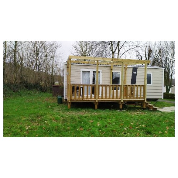 Mobil-home RAPIDHOME Salsa – 2 chambres – 7,5 x 4 m – Isolation 4 saisons – Occasion 2019