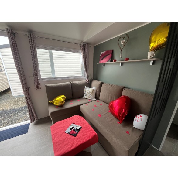 Mobil-home Trigano Savina 2020 – 2 chambres, 2 salles de bain, isolation 4 saisons (occasion) – Image 9