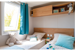 mobil-home-irm-modele-azalee-2024 (4) Mobil-home IRM Azalée 2 chambres – Neuf 2024 – 28,3 m² – Isolation 4 saisons – Séjour central
