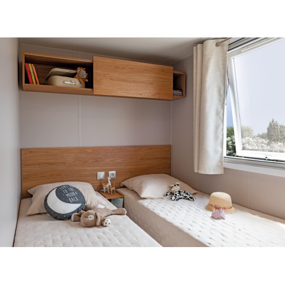 Mobil-home IRM Violette 2024 – 3 chambres – 38,4 m² – 2 SDB – Isolation 4 saisons – Neuf – Image 2